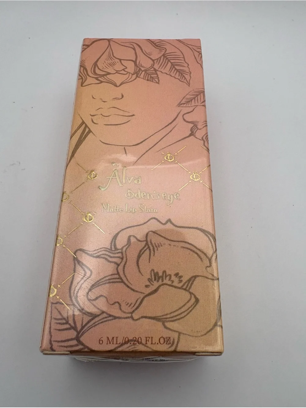 Olden’s Eye Alva Matte Lip Stain in M203 RIPE PAPAYA-CAMILLA FACTORY SEALED NIB